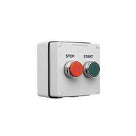 Clipsal - 56 Series, push-button Control Station, 10A, Start/Stop - Grey