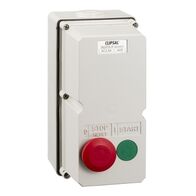 Clipsal - 56 Series, DOL Motor Starter, 4kW, 415V, 2 push-button, LRD10 - Grey