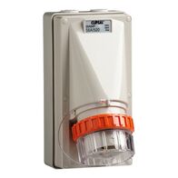 Clipsal - 56 Series, Appliance Inlet, 5 Round PIN, 20A, 500V, IP66 - Grey