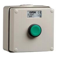 Clipsal - 56 Series, push-button Control Station, IP66, 250V 3A - Start control station - Grey