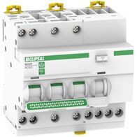 MAX9, Residual Current Breaker with Overcurrent Protection (RCBO), 3PN, 16A, 30mA, C Curve, 6000A, A Type, 5 MOD