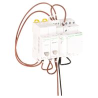 Acti9, Emergency Light Kit, 2 N/C, push-button