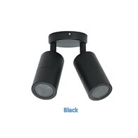 Double Adjustable Spot Black