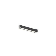 LED Magnetic Track Light Black 12w 3K