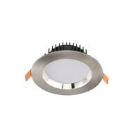 15w Cutout 90-120 Satin Chrome Tri Color