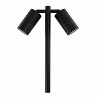 Long Garden Spike 1m Black Two Heads