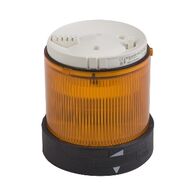 Harmony XVB, Indicator bank, illuminated unit, plastic, orange, 70mm, steady, bulb or LED not included, 250V