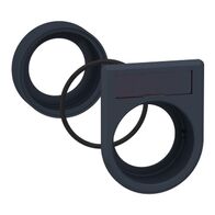 Harmony XB5, Flush mounting kit, Ø30 for selector switches and illuminated push-buttons Ø22, plastic, 1-line legend