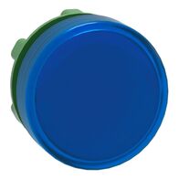 Harmony XB5, Head for Pilot light, plastic, blue, 22mm, universal LED, plain lens