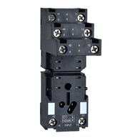 Harmony Timer Relays, Socket for RXM2 relays, screw connectors, separate contact
