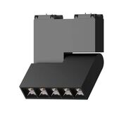 LED Magnetic Track Light Black 10w 3K