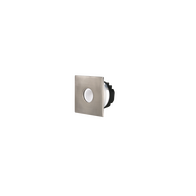 3w LED Step Light Satin Chrome Tri Color