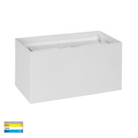 Versa White Square Up & Down Wall Light