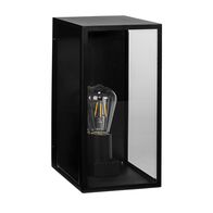 Bayside Large 316 Stainless Steel Black Wall Light