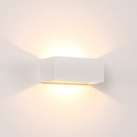 Mia White TRI Colour Up & Down LED Wall Light