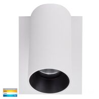 Revo White Single Adjustable Wall Light