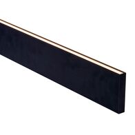 Suspended Black Aluminium Profile