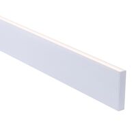 Suspended White Aluminium Profile