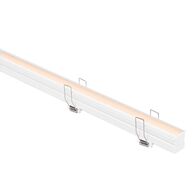 Deep White Recessed Anti Glare Winged Aluminium Profile