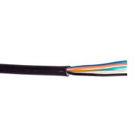 5 Core Black Garden Cable