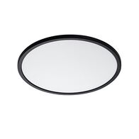 Fino 420mm LED Oyster Light 32w Tricolour Matt Black