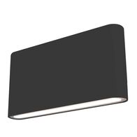 Integra 10W LED Tricolour Wall Exterior Medium Matt Black