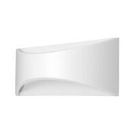 Nova 12W LED Tricolour Wall Exterior Large White