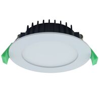Blitz II 10w Tricolour LED Downlight Matt White