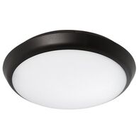 Conrad 200mm LED Oyster Light 15w Tricolour Matt Black