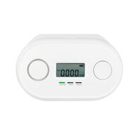 Brilliant White Carbon Monoxide Digital Display Alarm