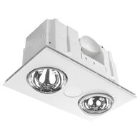 Brilliant White Horizon 2 Light Bathroom Mate