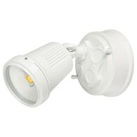 Brilliant White Hunter Trio Single Floodlight