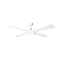 Brilliant White Tempest-Supreme 52” AC Ceiling Fan with Light