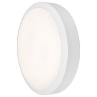 Brilliant White Kensley 20W Impact Poly LED Bunker Light