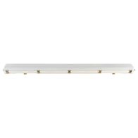 Brilliant Grey Endura 20W/40W Switchable Microwave Sensor Tri-Proof CCT LED Batten