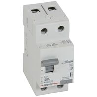 Legrand RX³ Type A 40A 240V 30mA 2 Pole RCCB