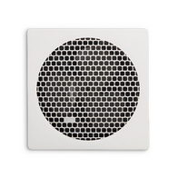 HPM 200mm 35W Square Exhaust Fan White