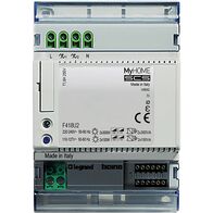 Arteor - MyHOME - DIN Controller for dimming - for LED, Compact Fluorescent Lamp (CFL), Incandescent, Halogen lamps and Electronic transformers - 2 outputs - 4 din modules 200w