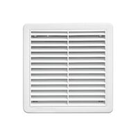 HPM Fixed External Ventilation Grille 100mm White