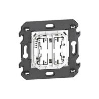 Living Now with Netatmo 2 Module 2 Gang Clip-In Wireless Switch Control