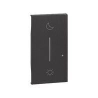 Living Now with Netatmo 2 Module Sleep / Wake-Up Wireless Switch Cover Black