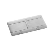 Legrand 8 Module Pop-up Box Aluminium