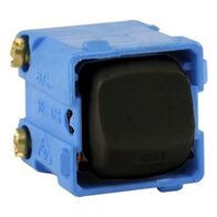 HPM 15A Double Pole Single Throw Rocker Switch Black