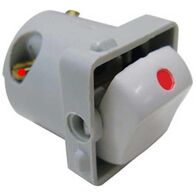 HPM 20A 1 Way Single Pole Single Throw Rocker Switch  White