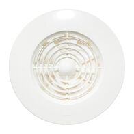 HPM 100mm 14W Round Wall Exhaust Fan White