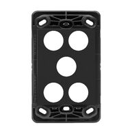 HPM VIVO 5 Gang Switch Grid Dark Grey