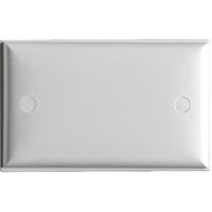 HPM Standard Blank Plate White