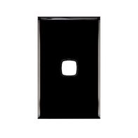 Excel - Grid & plate For 770 series mechanisms - 1 gang gloss black