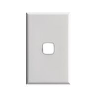 Excel - Grid & plate For 770 series mechanisms - 1 gang gloss white