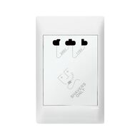 Excel Life - Common plate - Shaver outlet 20VA 115/240V a.c. white